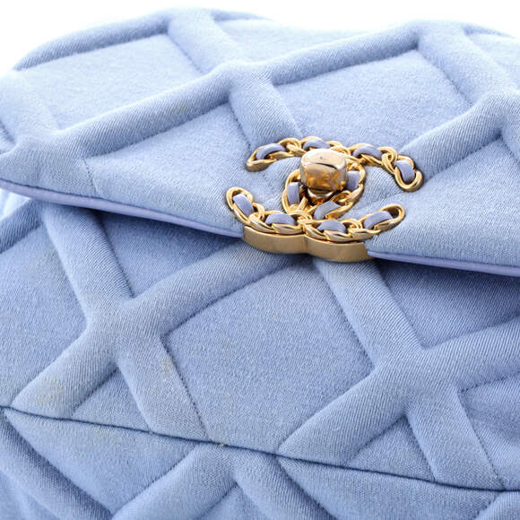 Chanel 19 Flap Bag Quilted Jersey #205058C43B